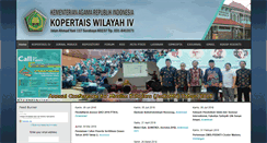Desktop Screenshot of kopertais4.or.id