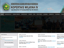 Tablet Screenshot of kopertais4.or.id